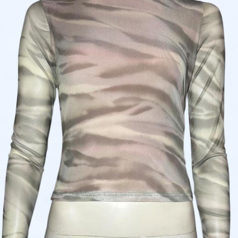 Y2k pink white camouflage